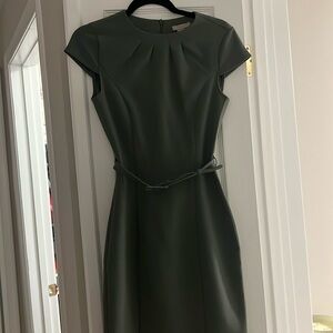 Green Belt Dress
